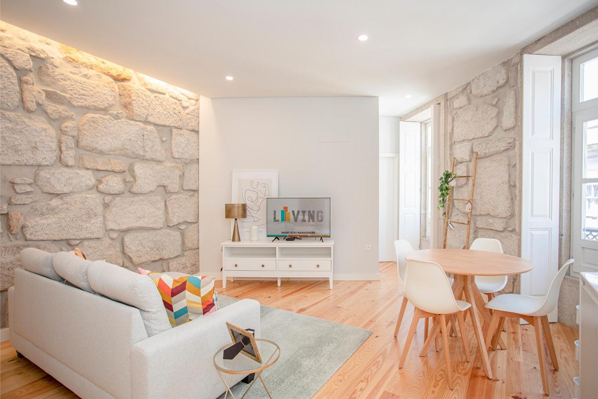 Liiiving in Porto - Aliados Stone Apartment Exterior foto